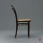 Preview: Thonet 214 Dunkel Braun Bugholzstuhl mit Geflecht gebraucht