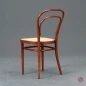 Preview: Thonet 214 Mahagoni Bugholzstuhl mit neuem Geflecht gebraucht