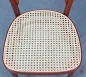 Preview: Thonet 214 Mahagoni Bugholzstuhl mit neuem Geflecht gebraucht