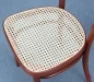 Preview: Thonet 214 Mahagoni Bugholzstuhl mit neuem Geflecht gebraucht