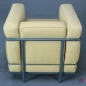 Preview: Cassina LC2 Le Corbusier Sessel Stoff Gelb gebraucht