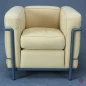 Preview: Cassina LC2 Le Corbusier Sessel Stoff Gelb gebraucht