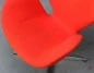 Preview: Fritz Hansen Swan Chair in Rot Lounge Sessel gebraucht