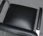 Preview: Knoll Brno Freischwinger Armlehnstuhl Leder Schwarz gebraucht