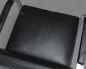 Preview: Knoll Brno Freischwinger Armlehnstuhl Leder Schwarz gebraucht