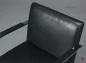 Preview: Knoll Brno Freischwinger Armlehnstuhl Leder Schwarz gebraucht
