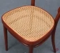 Preview: Thonet 214 Mahagoni Braun Bugholzstuhl mit Geflecht gebraucht