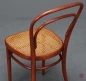 Preview: Thonet 214 Mahagoni Braun Bugholzstuhl mit Geflecht gebraucht