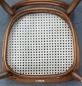 Preview: Thonet 214 Nussbaum Braun Bugholzstuhl mit neuem Geflecht gebraucht