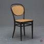 Preview: Thonet 215 R Bugholzstuhl Braun mit Geflecht gebraucht