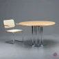 Preview: Thonet S1047 Esstisch in Buche Natur, bis 240 cm ausziehbar, gebraucht