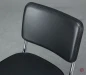 Preview: Thonet S32 PV Freischwinger Leder Schwarz gebraucht