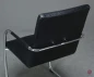 Preview: Thonet S61 Leder Freischwinger Konferenzstuhl Schwarz gebraucht