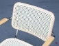 Preview: Thonet S64 V Freischwinger in Buche mit Geflecht + Stützgewebe gebraucht