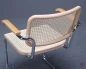 Preview: Thonet S64 V Freischwinger in Buche mit Geflecht + Stützgewebe gebraucht