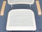 Preview: Thonet S64 V Freischwinger in Buche mit Geflecht + Stützgewebe gebraucht
