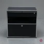 Preview: USM Haller Techniksideboard Schwarz mit Schubladen 75 x 75 x 50 cm gebraucht