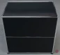 Preview: USM Haller Techniksideboard Schwarz mit Schubladen 75 x 75 x 50 cm gebraucht