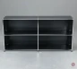 Preview: USM Haller Sideboard Schwarz mit vier Fächern gebraucht