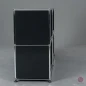 Preview: USM Haller Sideboard Schwarz mit vier Fächern gebraucht