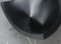 Preview: Vitra Coconut Chair Lounge Sessel Leder Schwarz Schale Weiß gebraucht