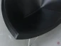 Preview: Vitra Coconut Chair Lounge Sessel Leder Schwarz Schale Weiß gebraucht