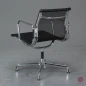 Preview: Vitra EA 107 Aluminium Chair Netzgewebe Schwarz verchromt gebraucht