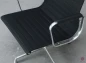Preview: Vitra EA 108 Aluminium Chair Hopsak + Armauflagen Schwarz gebraucht