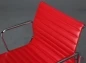 Preview: Vitra EA 108 Aluminium Chair Leder Rot 2014 gebraucht