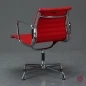 Preview: Vitra EA 108 Aluminium Chair Leder Rot 2014 gebraucht