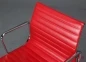 Preview: Vitra EA 108 Aluminium Chair Leder Rot 2014 gebraucht