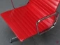 Preview: Vitra EA 108 Aluminium Chair Leder Rot 2014 gebraucht