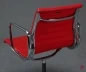 Preview: Vitra EA 108 Aluminium Chair Leder Rot 2014 gebraucht