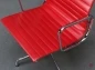 Preview: Vitra EA 108 Aluminium Chair Leder Rot 2014 gebraucht