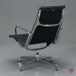 Preview: Vitra EA 116 Aluminium Chair Sessel Leder Schwarz gebraucht