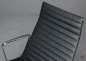 Preview: Vitra EA 116 Aluminium Chair Sessel Leder Schwarz gebraucht
