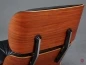 Preview: Vitra Eames Lounge Chair XL Palisander mit schwarzem Leder gebraucht