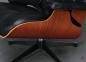 Preview: Vitra Eames Lounge Chair XL Palisander mit schwarzem Leder gebraucht