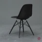 Preview: Vitra Eames DSW Side Chair Fiberglas Hermann Miller Schwarz Ahorngestell gebraucht