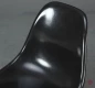 Preview: Vitra Eames DSW Side Chair Fiberglas Hermann Miller Schwarz Ahorngestell gebraucht