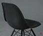 Preview: Vitra Eames DSW Side Chair Fiberglas Hermann Miller Schwarz Ahorngestell gebraucht