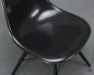Preview: Vitra Eames DSW Side Chair Fiberglas Hermann Miller Schwarz Ahorngestell gebraucht