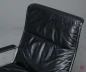 Preview: Wilkhahn Delta 2000 Lounge Sessel Leder Schwarz 1970er Vintage - gebraucht