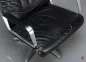 Preview: Wilkhahn Delta 2000 Lounge Sessel Leder Schwarz 1970er Vintage - gebraucht