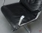 Preview: Wilkhahn Delta 2000 Lounge Sessel Leder Schwarz 1970er Vintage - gebraucht