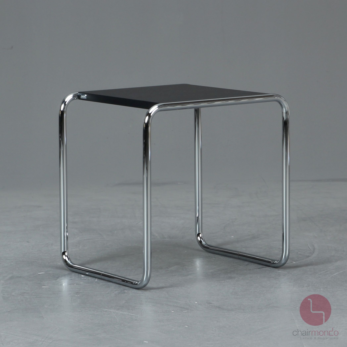 Preview: Thonet B9 a Beistelltisch Schwarz gebeizt Satztisch