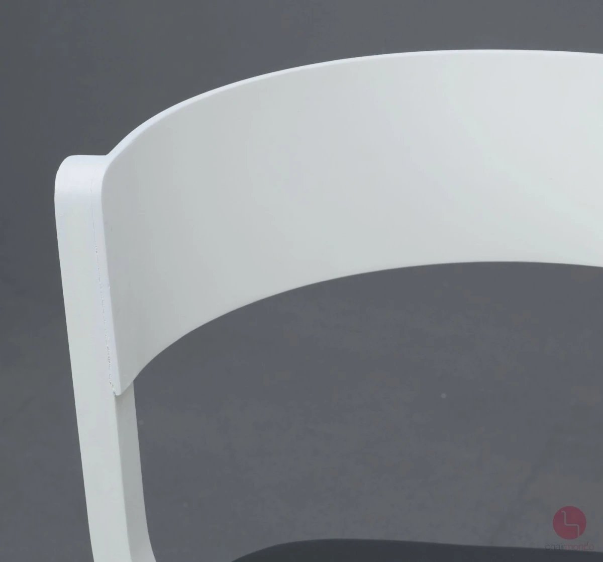 Thonet 404 SPF Leder Grau Bugholzstuhl Weiß gebraucht