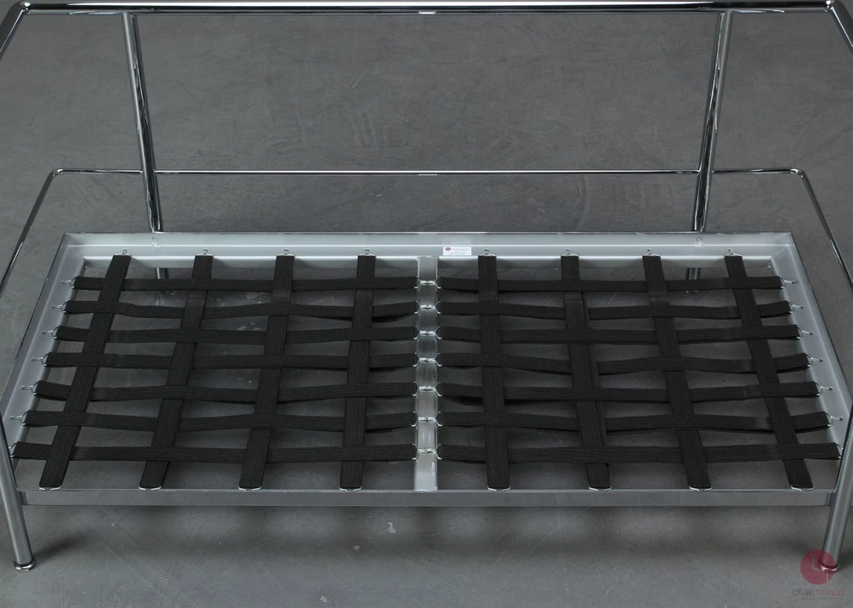 Cassina LC2 Le Corbusier 2-Sitzer Sessel Leder Schwarz gebraucht