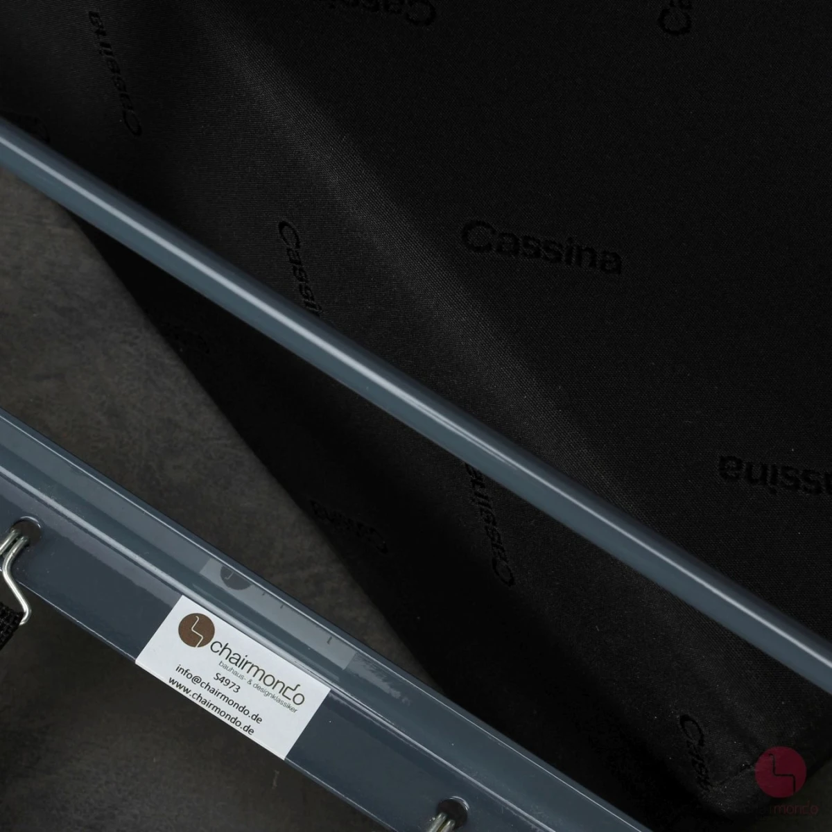 Cassina LC2 Le Corbusier Sessel Stoff Gelb gebraucht