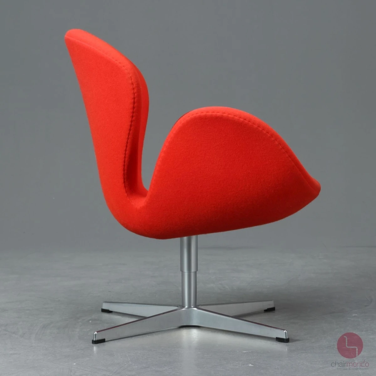 Fritz Hansen Swan Chair in Rot Lounge Sessel gebraucht